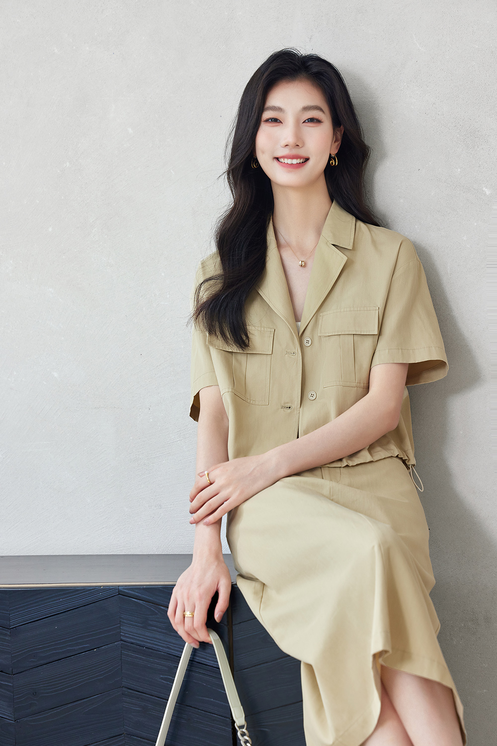 Cotton-Containing Casual Commuting Suit-VIMLYSTORE