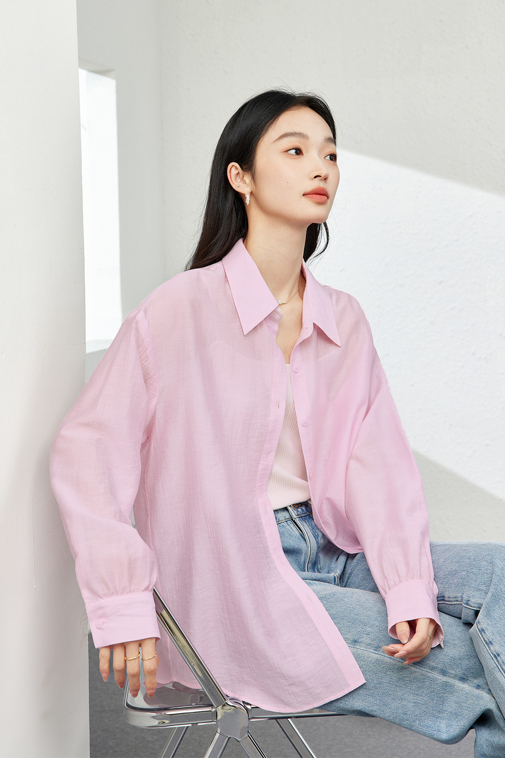 Lyocell Lightweight Sun Protection Shirt