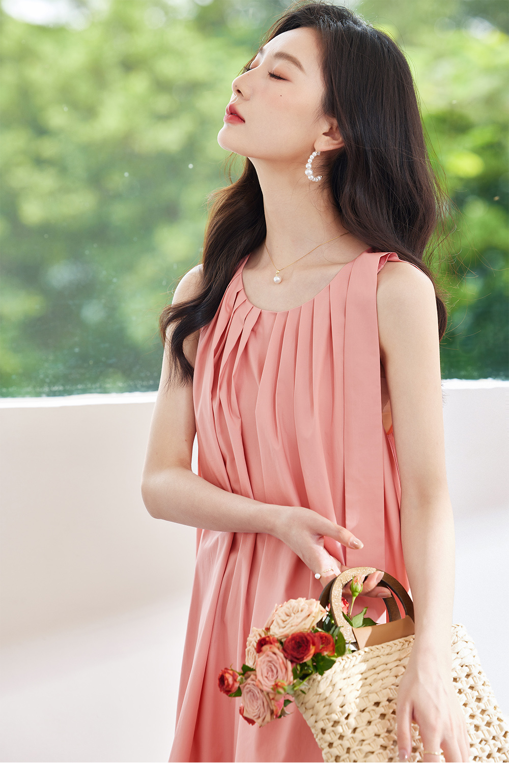 （暂无定价）Sweet Holiday Slip Dress