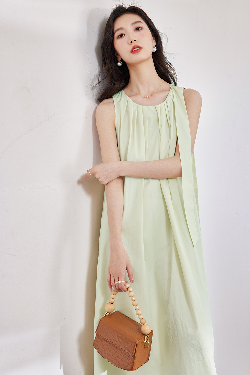 （暂无定价）Sweet Holiday Slip Dress