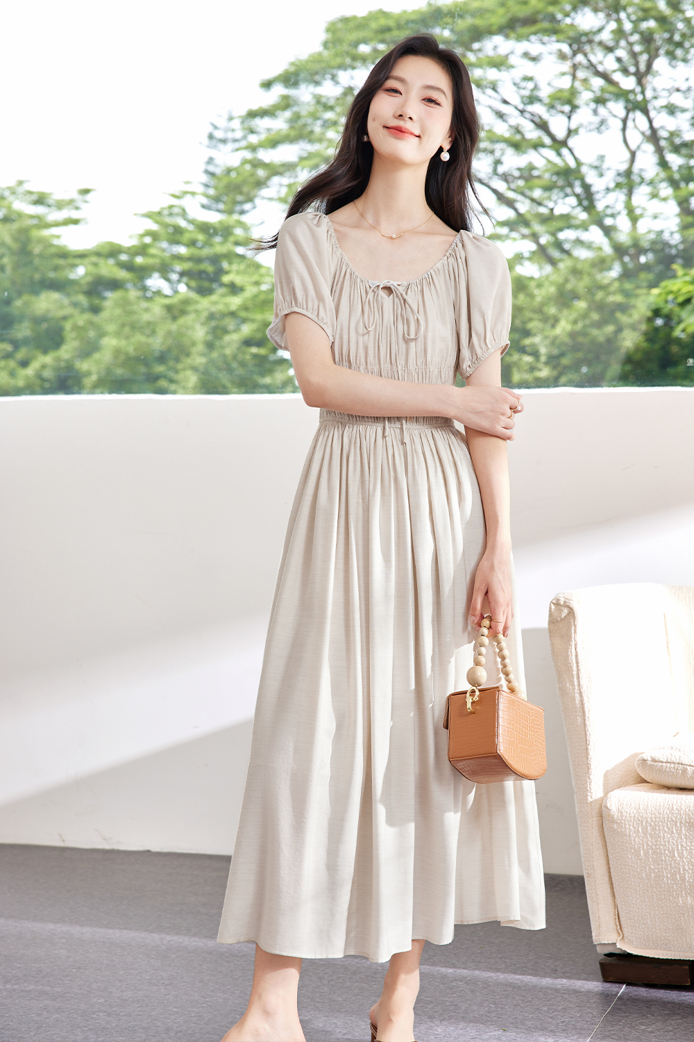 French Gentle Temperament Dress