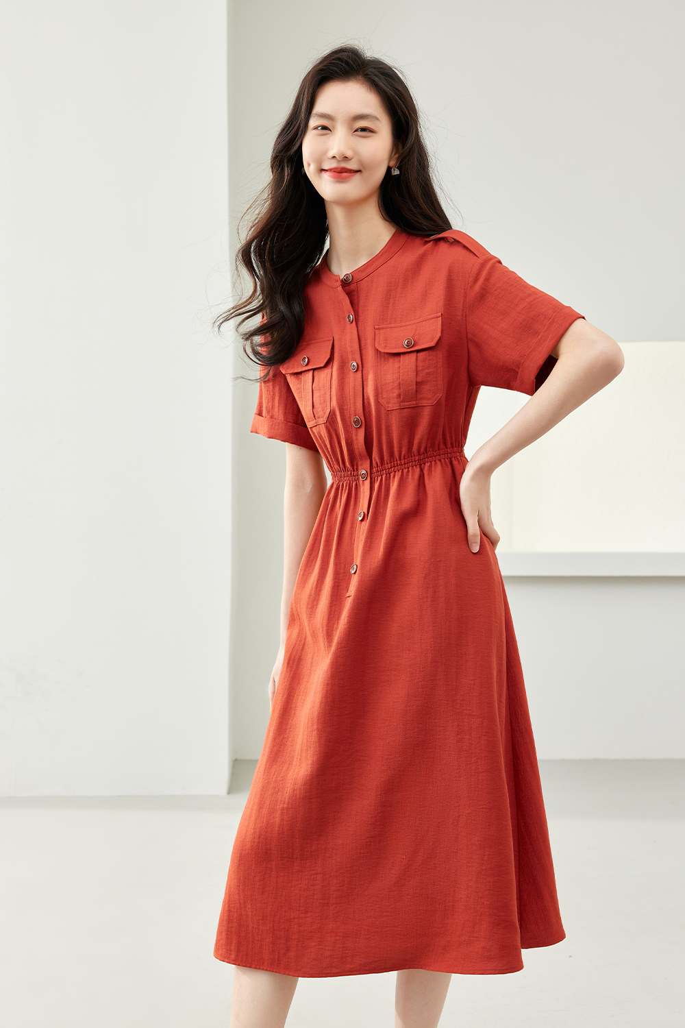 Work Style A-Line Dress