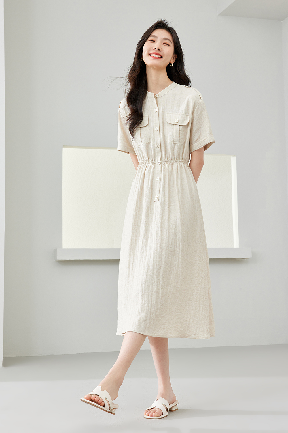 Work Style A-Line Dress