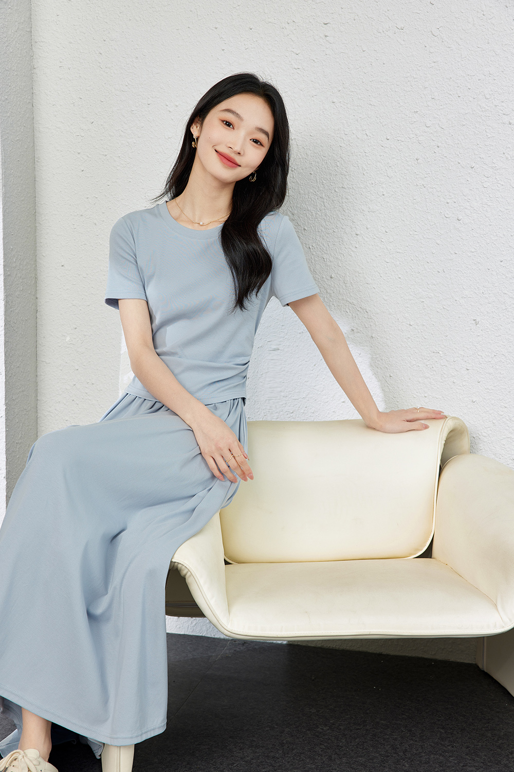 Simple Design High Cotton Suit