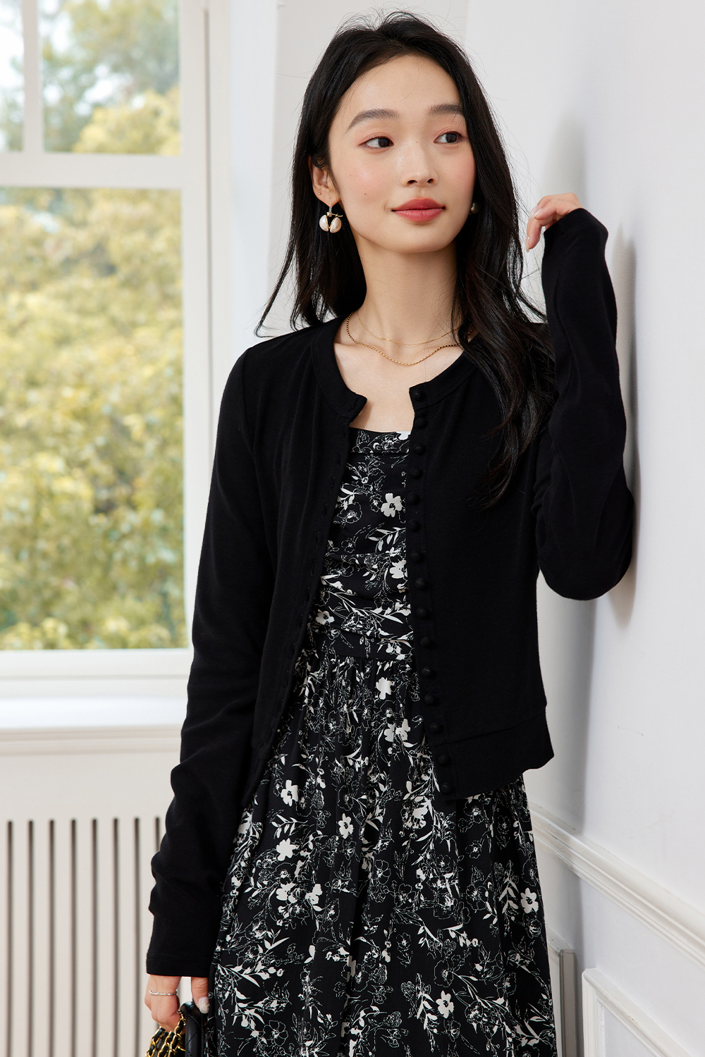Fashion Matching Knitted Cardigan