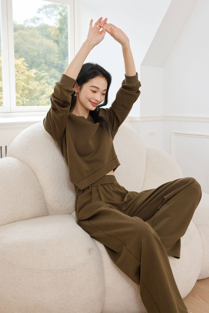 Fashionable Casual Cotton-Spun Suit