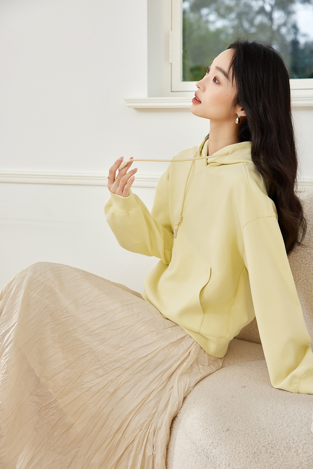 Lazy American Style Casual Hoodie Sweatshirt-VIMLYSTORE