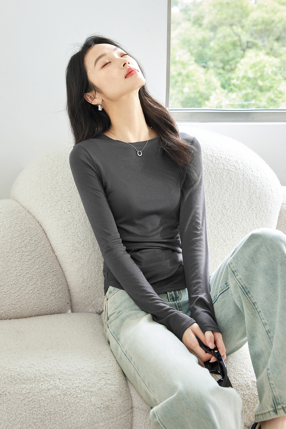 Wool blend knitted base layer-VIMLYSTORE