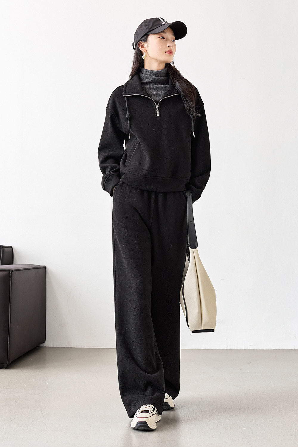 Velvet And Thickening Casual Suit