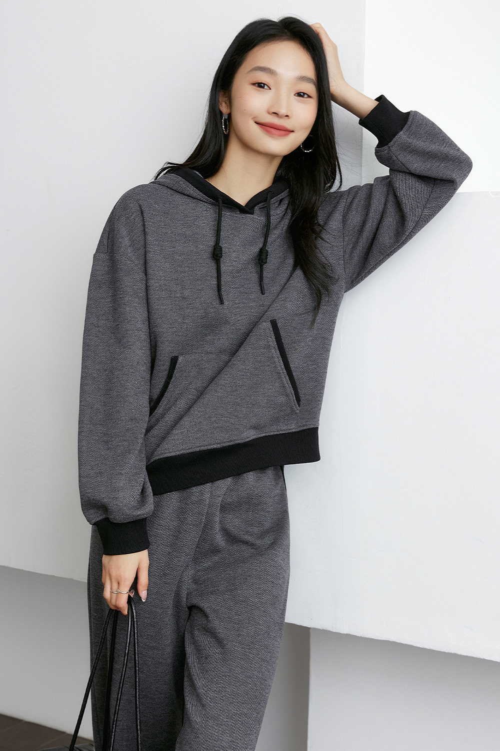 Loose Sanding Knitted Suit-VIMLYSTORE