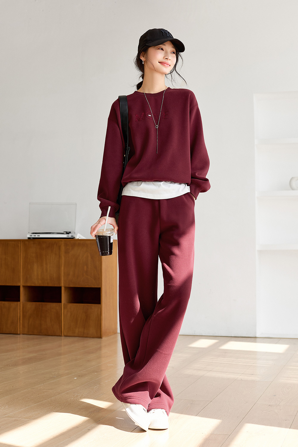 Fashionable Casual Warm Sweatshirt Suit-VIMLYSTORE