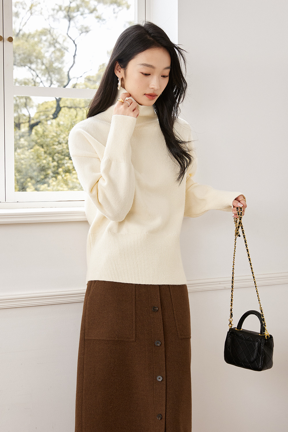 Lazystyle Warm Knitted Sweater-VIMLYSTORE