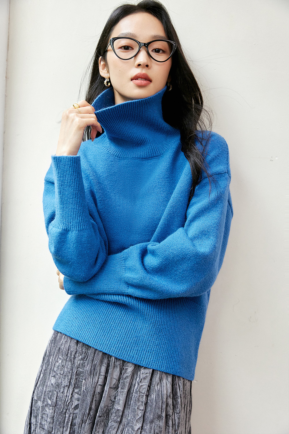 Lazystyle Warm Knitted Sweater-VIMLYSTORE