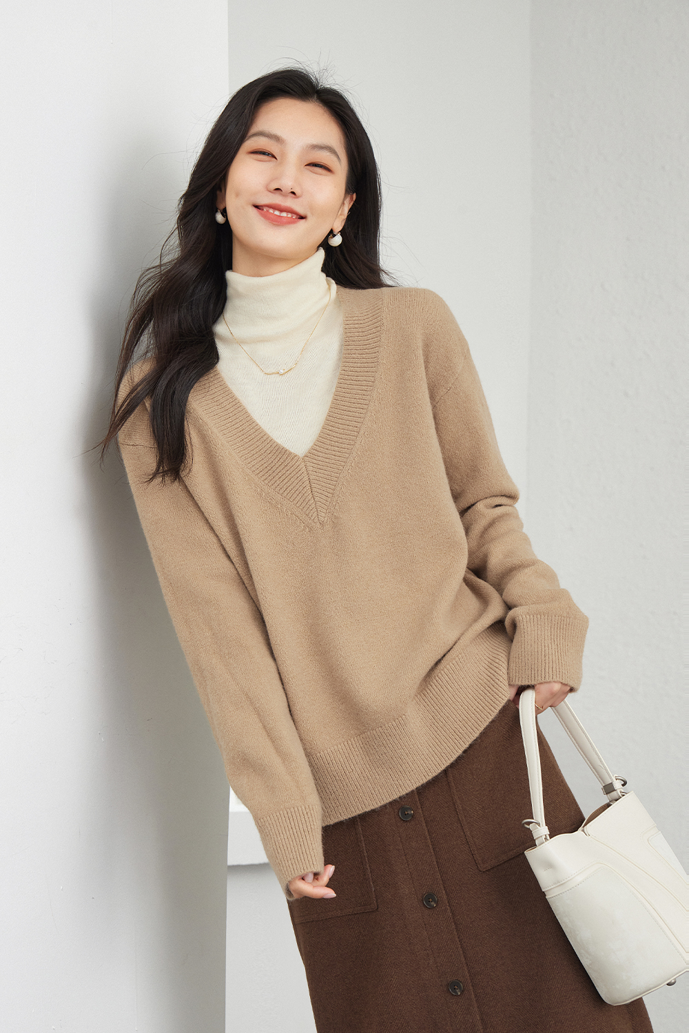 Lazy Style Soft Knit Sweater-VIMLYSTORE