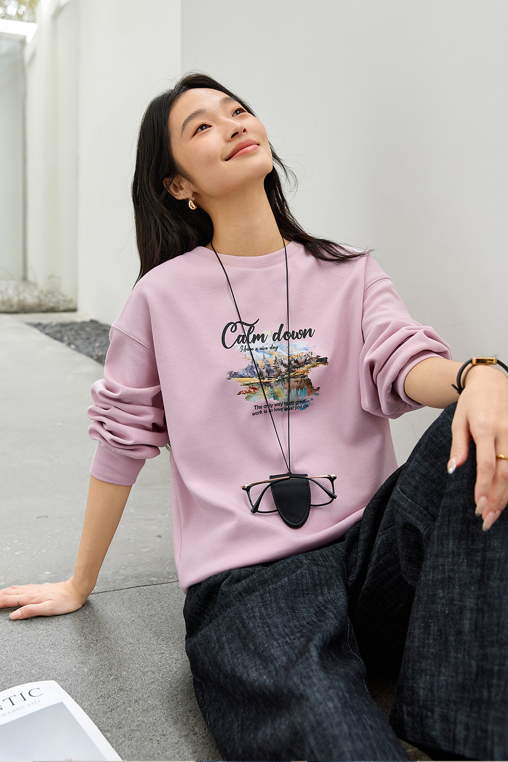 Funny Printed Sweatshirt-VIMLYSTORE