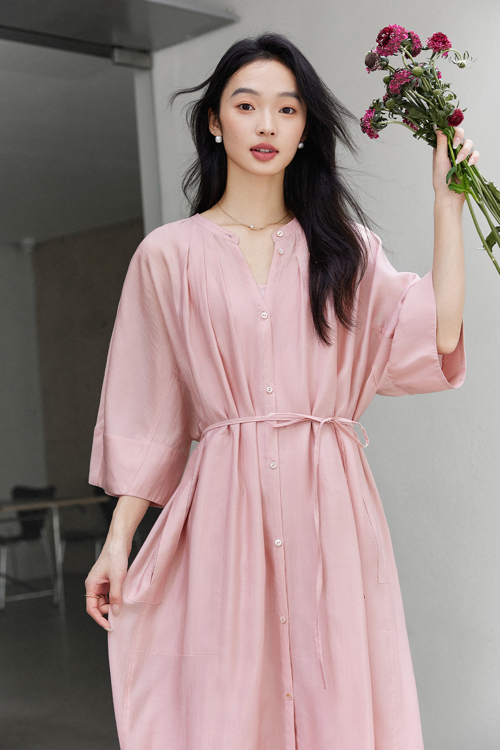 Lazy Straight Dress