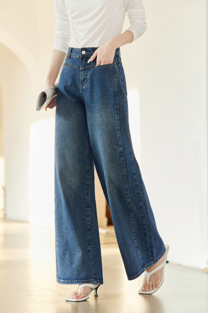 Double Pleat Jeans