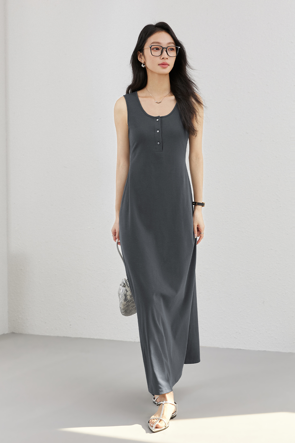 Blue-Gray Light Dress Suit