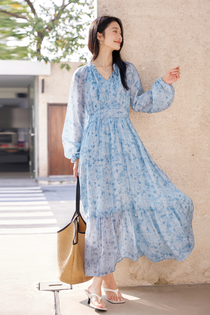 Fresh Floral Dress
