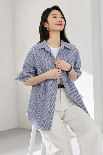 Modern Striped Shirt
