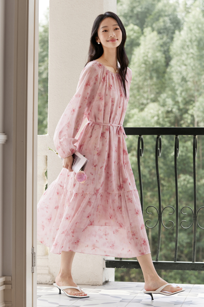 Romantic Floral Dress