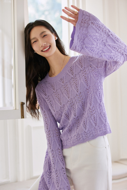 Lace Patterned Knitwear