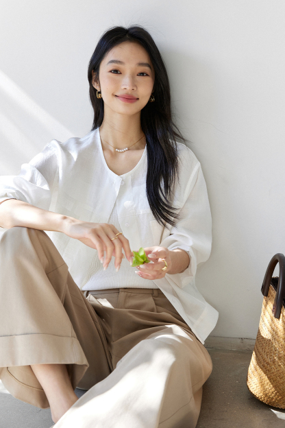 Pure Ramie Breathable Jacket