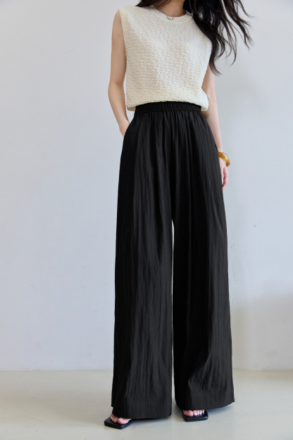 Loose Casual Wide-Leg Pants