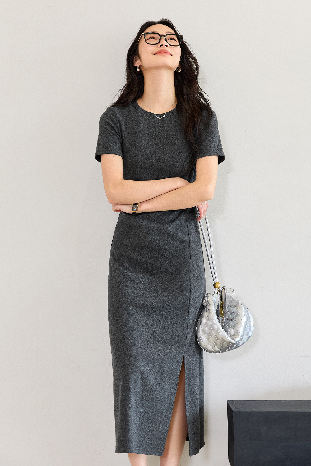 Comfortable Pleated Dress