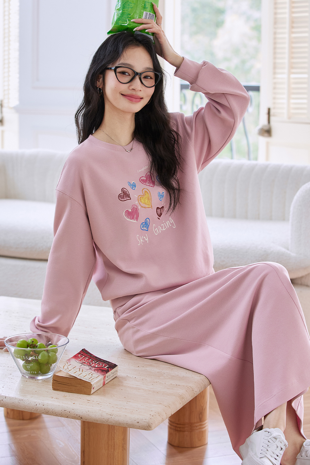 Creative Pattern Casual Set