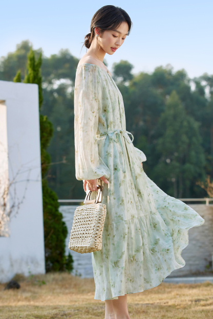 Romantic Floral Dress