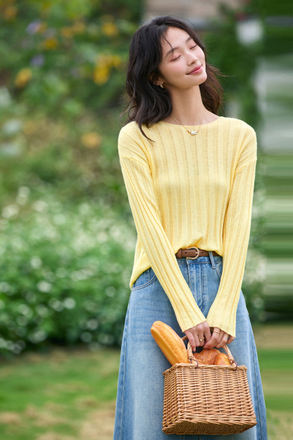 Fresh Ribbed Sweater