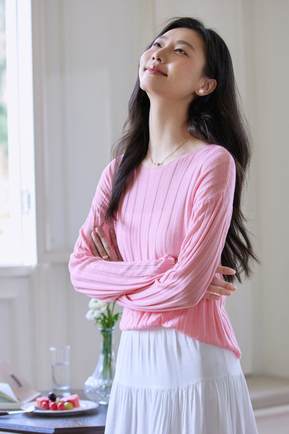 Fresh Ribbed Sweater