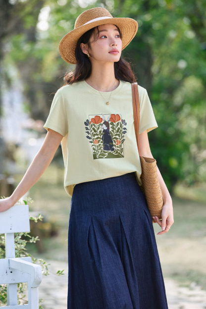 Rabbit Print T-Shirt