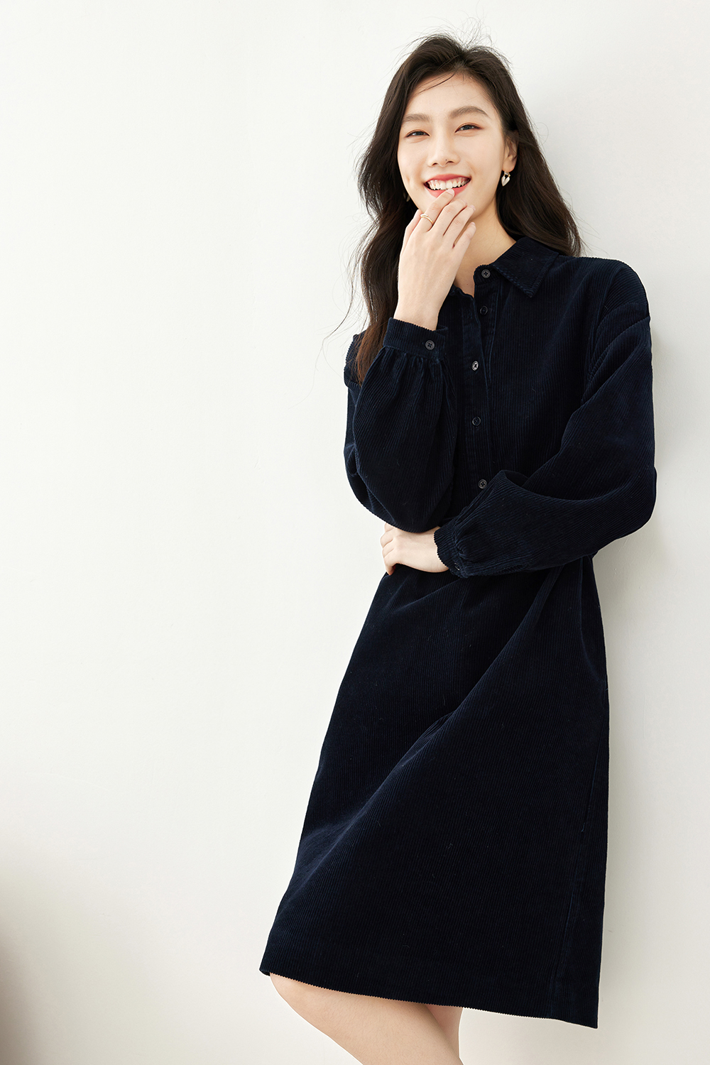 100% cotton corduroy dress