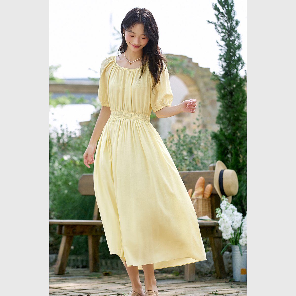 Elegant Garden Dress
