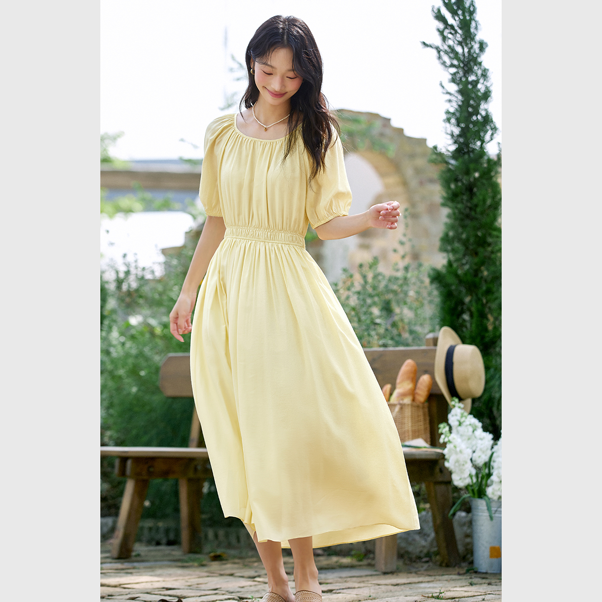 Elegant Garden Dress