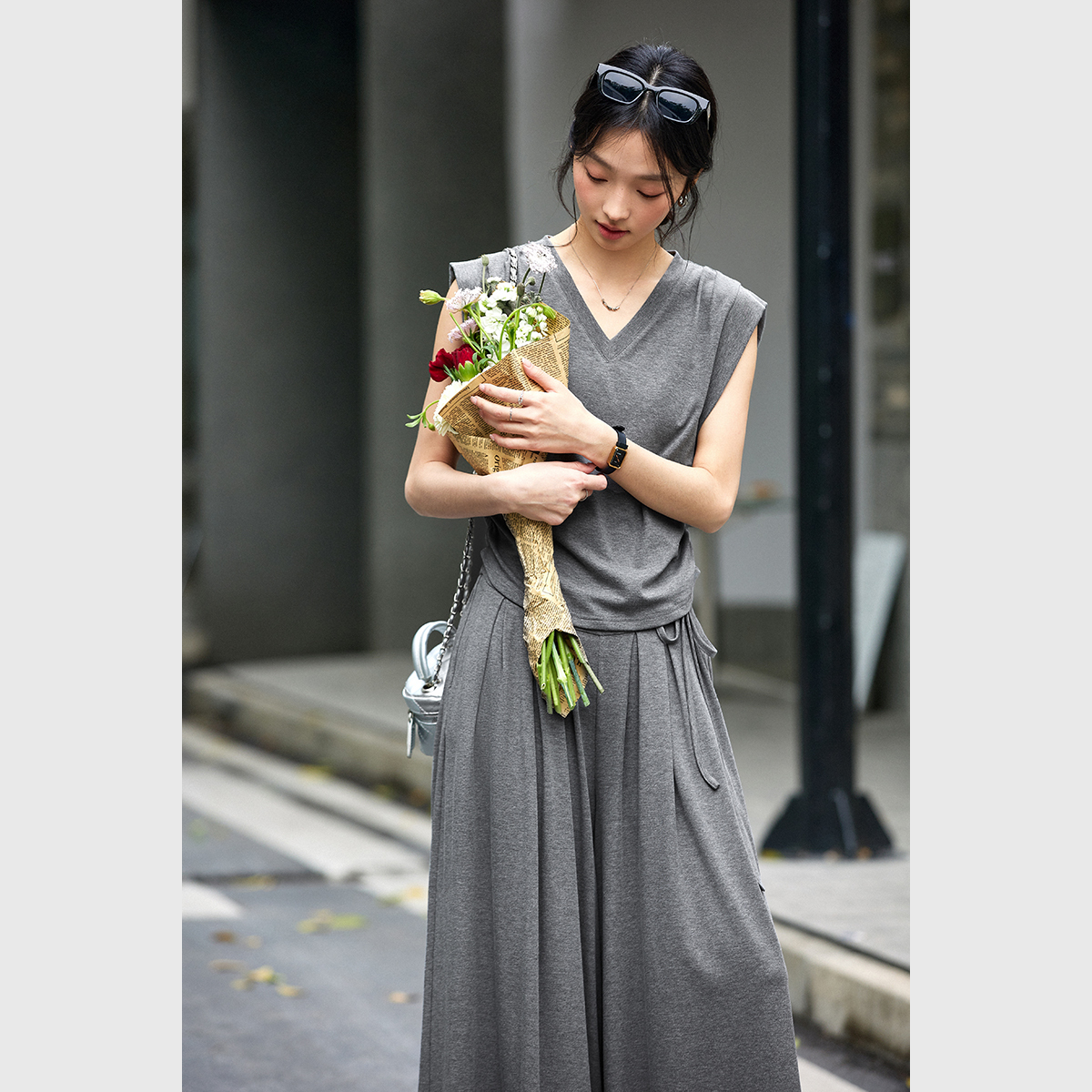 Gray Tone Comfortable Suit