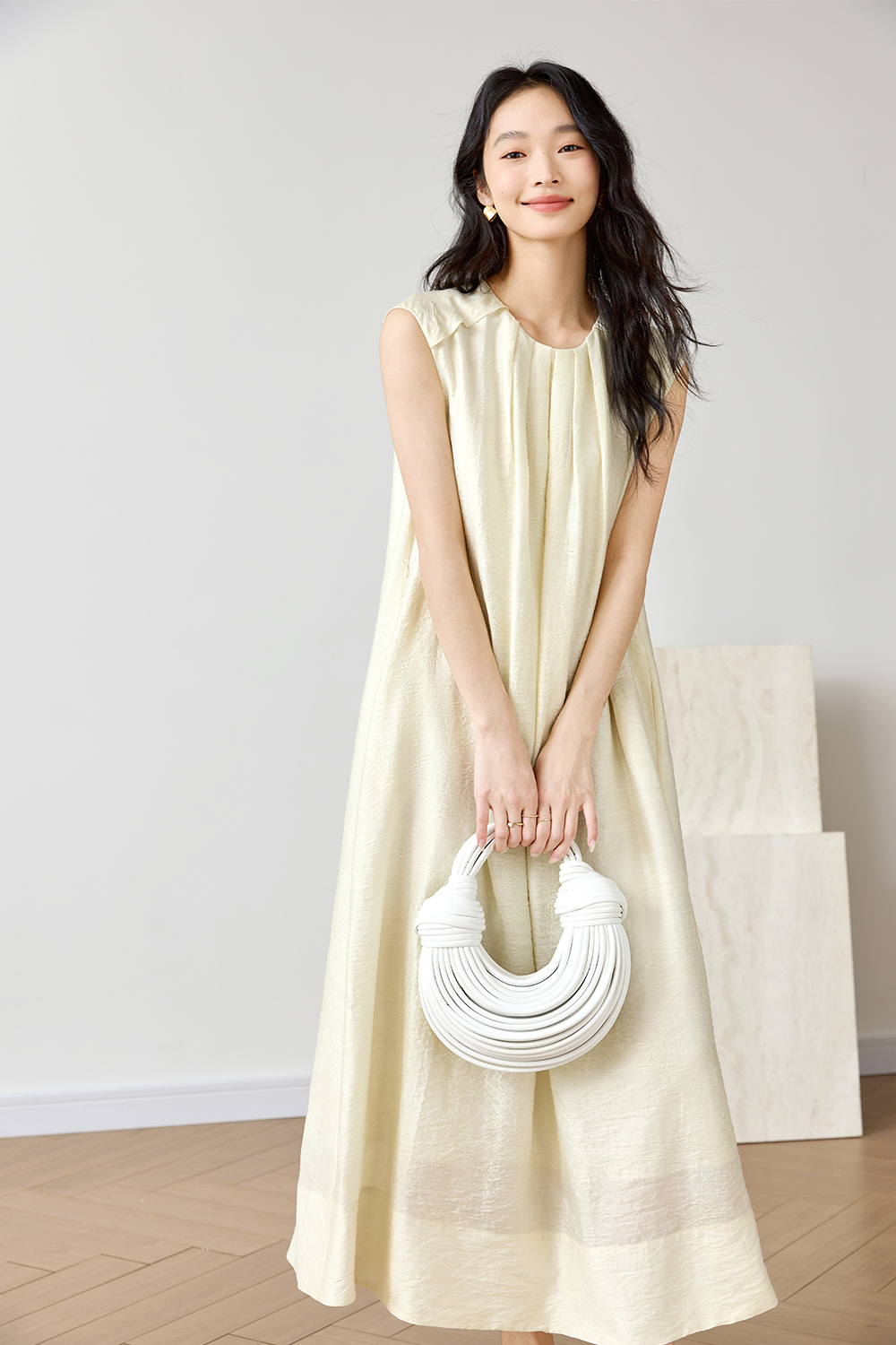 Small Fresh Loose Lace Dress-VIMLYSTORE