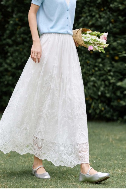 Korean Lace Skirt