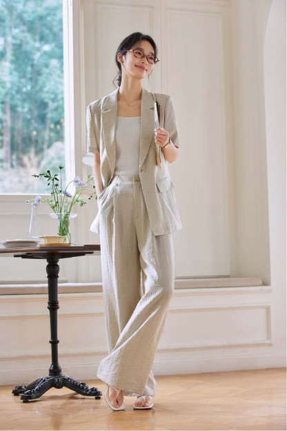 Casual Blazer Commuter Suit