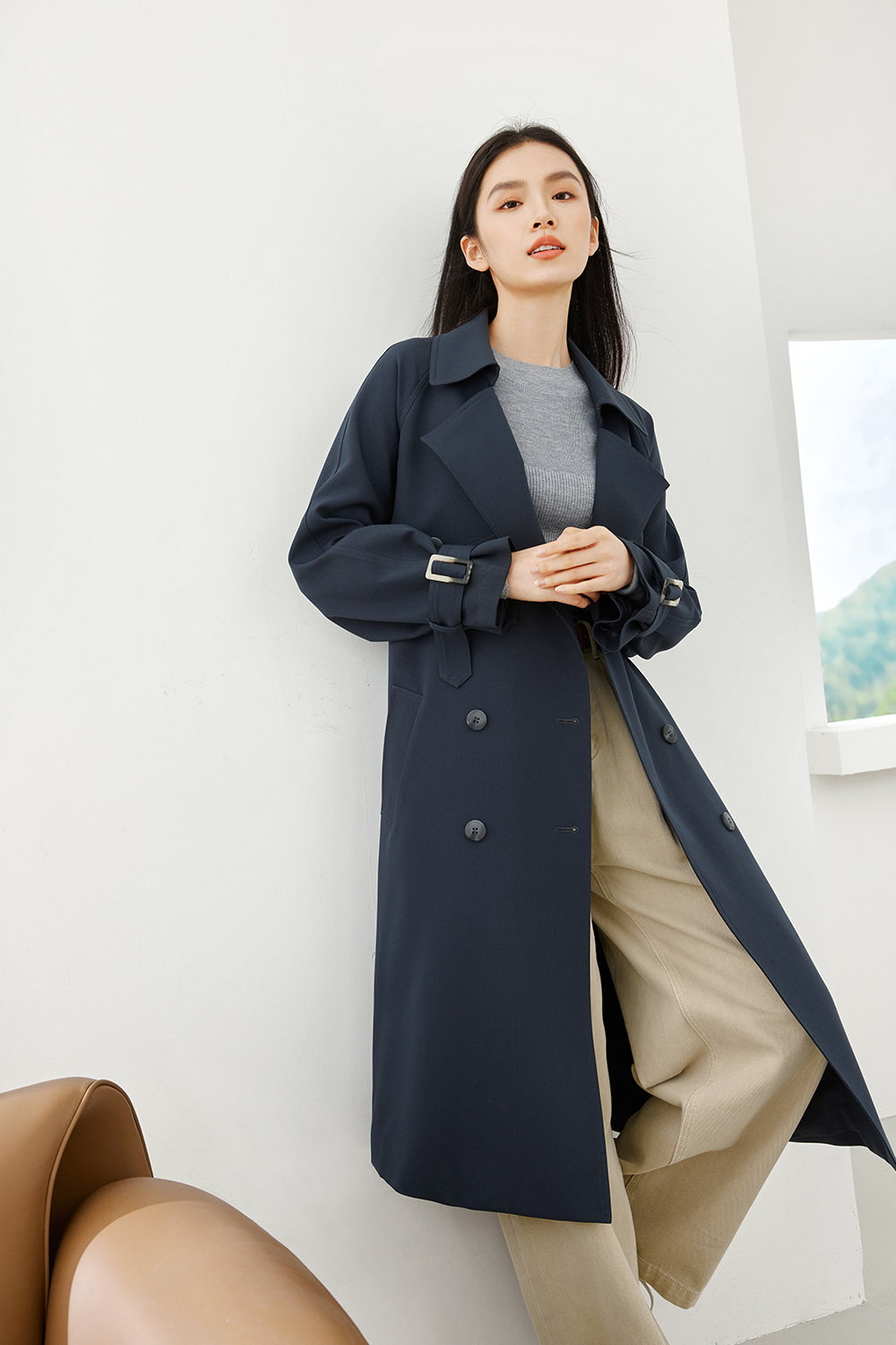 Long Trench Coat