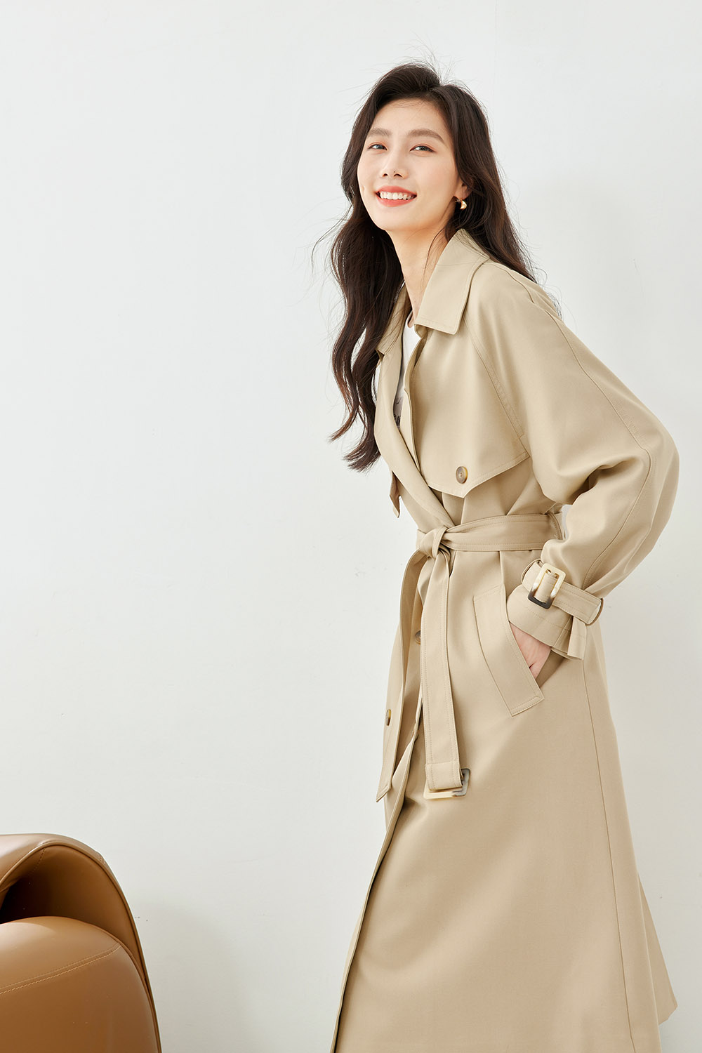 Long Trench Coat