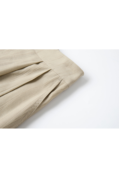 High-Waist Relaxed Wide-Leg Pants with Slimming Drape-VIMLYSTORE