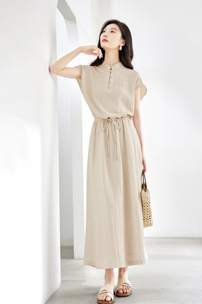 Simple Linen Blend Suit