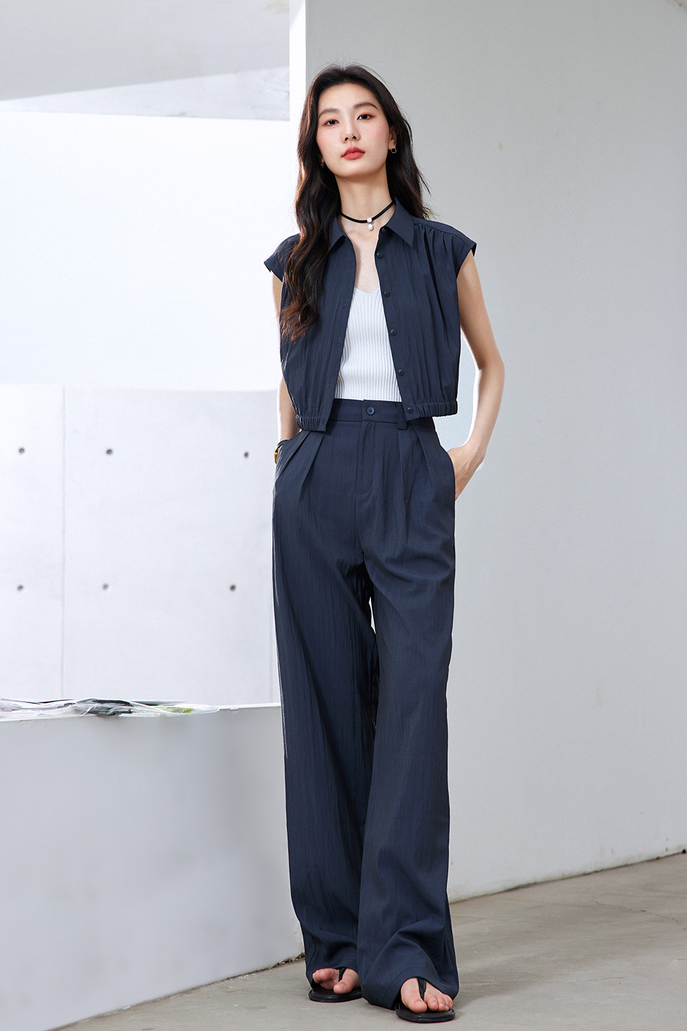 Elegant Lightweight Shirt Set