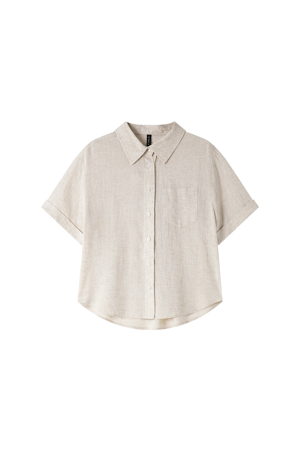Trendy Relaxed Short-Sleeve Top with High-Waist Wide-Leg Pants Set