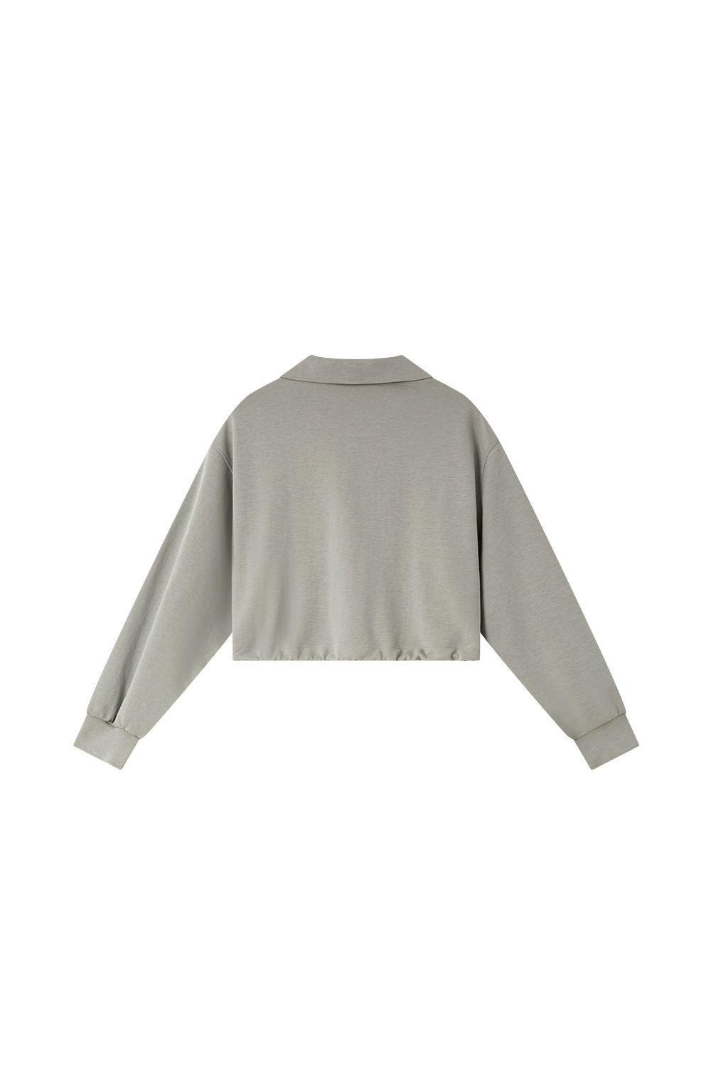 Notch-Neck Top & Skirt with Sweatshirt Layering Set-VIMLYSTORE