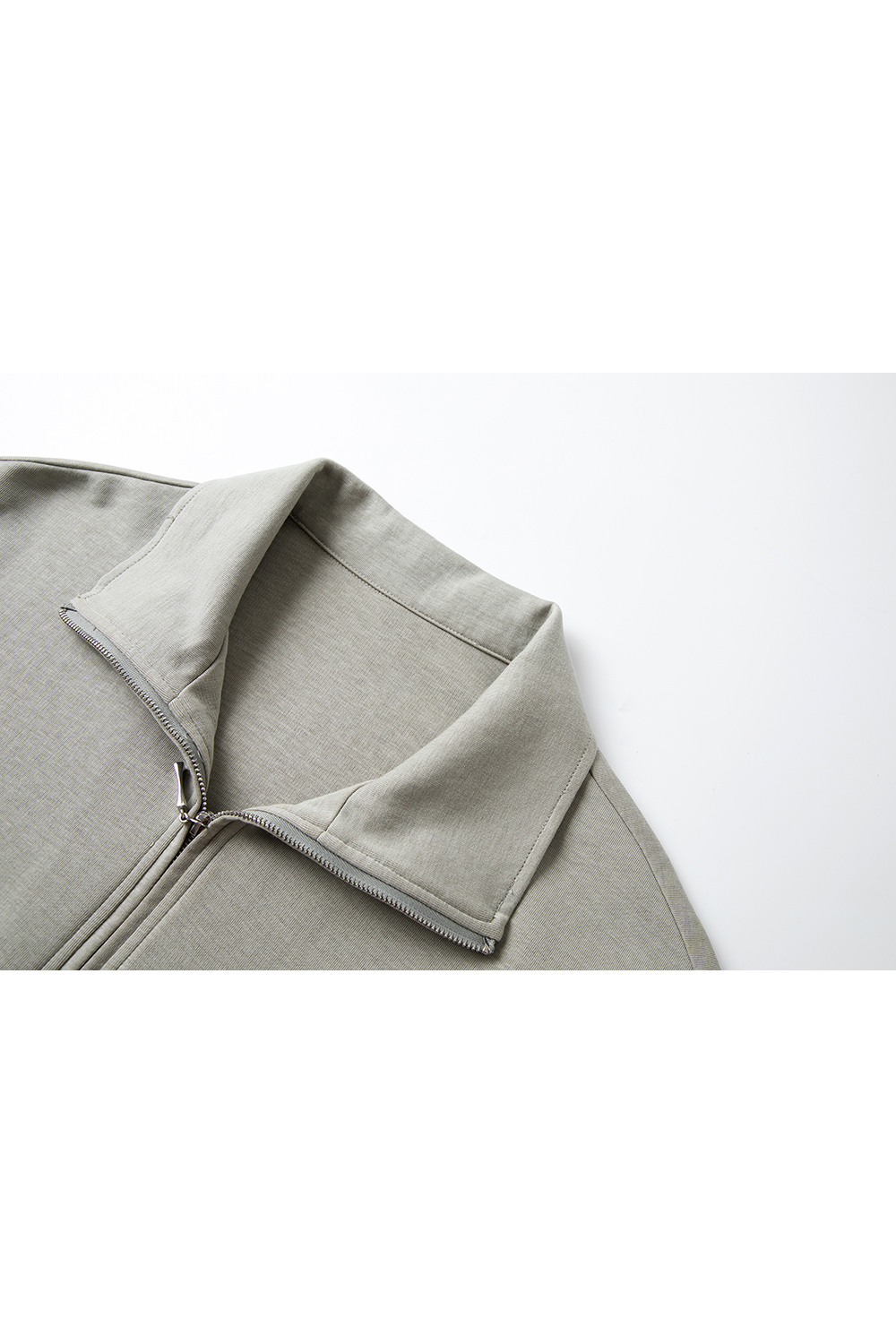 Notch-Neck Top & Skirt with Sweatshirt Layering Set-VIMLYSTORE