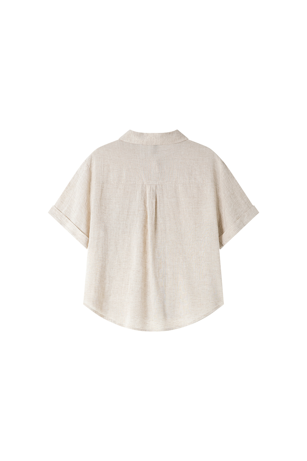 Trendy Relaxed Short-Sleeve Top with High-Waist Wide-Leg Pants Set